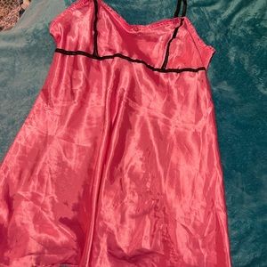 Pink Slip Dress